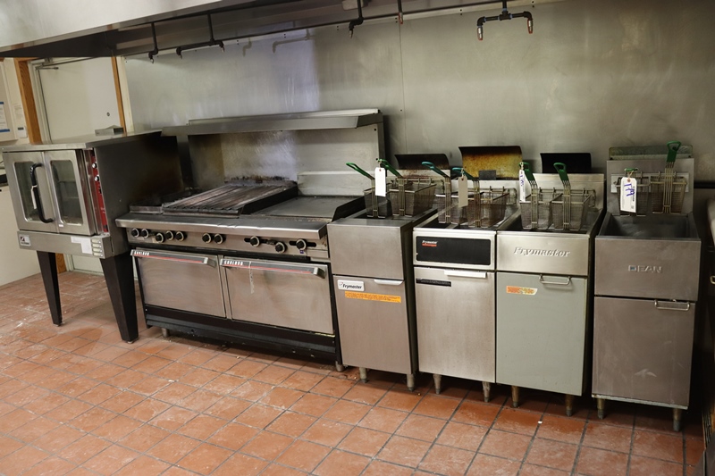 Item Image for 5 fryers, range, refrigeration, chairs, tables & support items