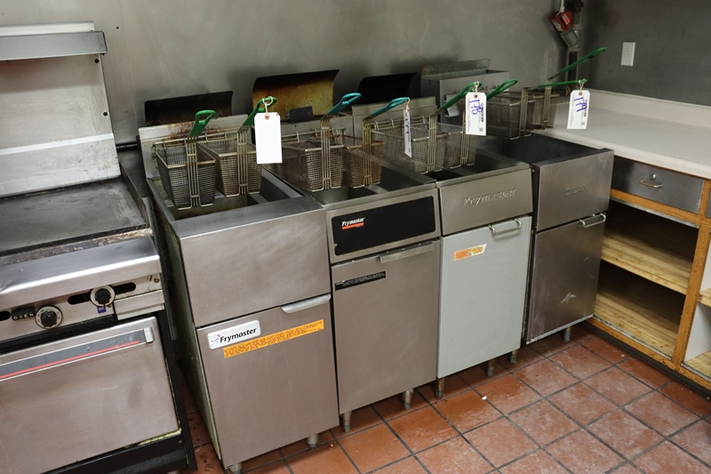 Item Image for 5 fryers, range, refrigeration, chairs, tables & support items