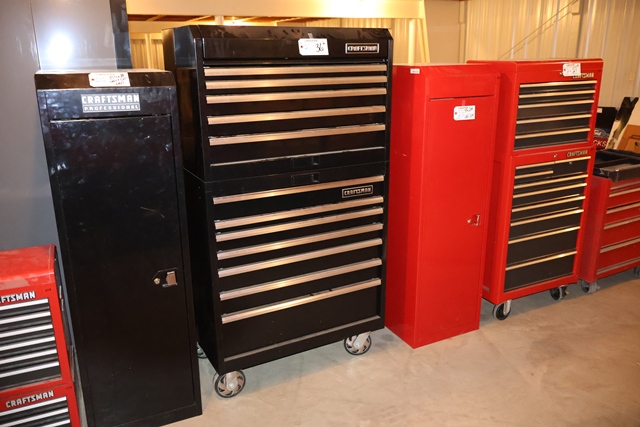 Item Image for Huge offering of like new Craftsman hand tools and tool boxes, pallet racking, new product and 4 post lift