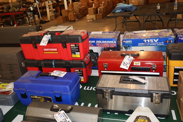 Item Image for Huge offering of like new Craftsman hand tools and tool boxes, pallet racking, new product and 4 post lift