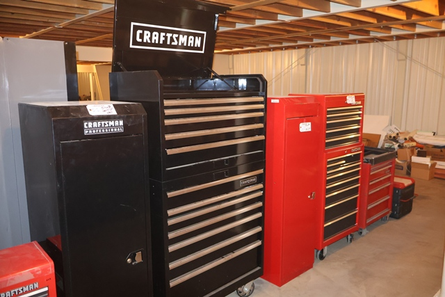 Item Image for Huge offering of like new Craftsman hand tools and tool boxes, pallet racking, new product and 4 post lift