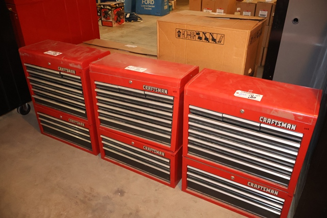 Item Image for Huge offering of like new Craftsman hand tools and tool boxes, pallet racking, new product and 4 post lift