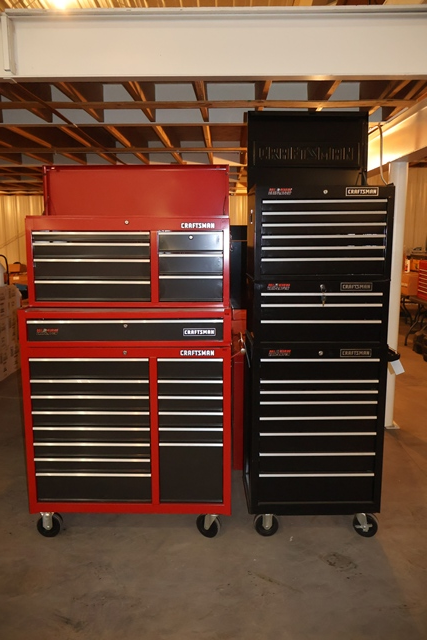 Item Image for Huge offering of like new Craftsman hand tools and tool boxes, pallet racking, new product and 4 post lift