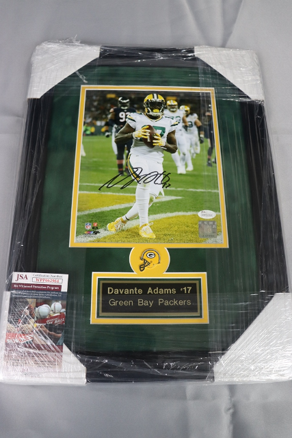 Shop Davante Adams Green Bay Packers Framed Stars of the Game Collage