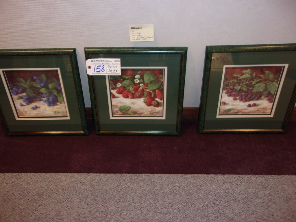 Jim Caldwell, 3 Artworks at Auction