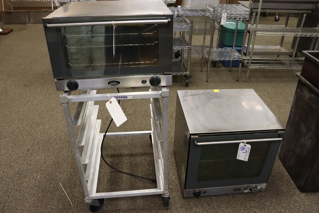 Sold at Auction: OSTER TOASTER OVEN WITH EMERSON MICROWAVE