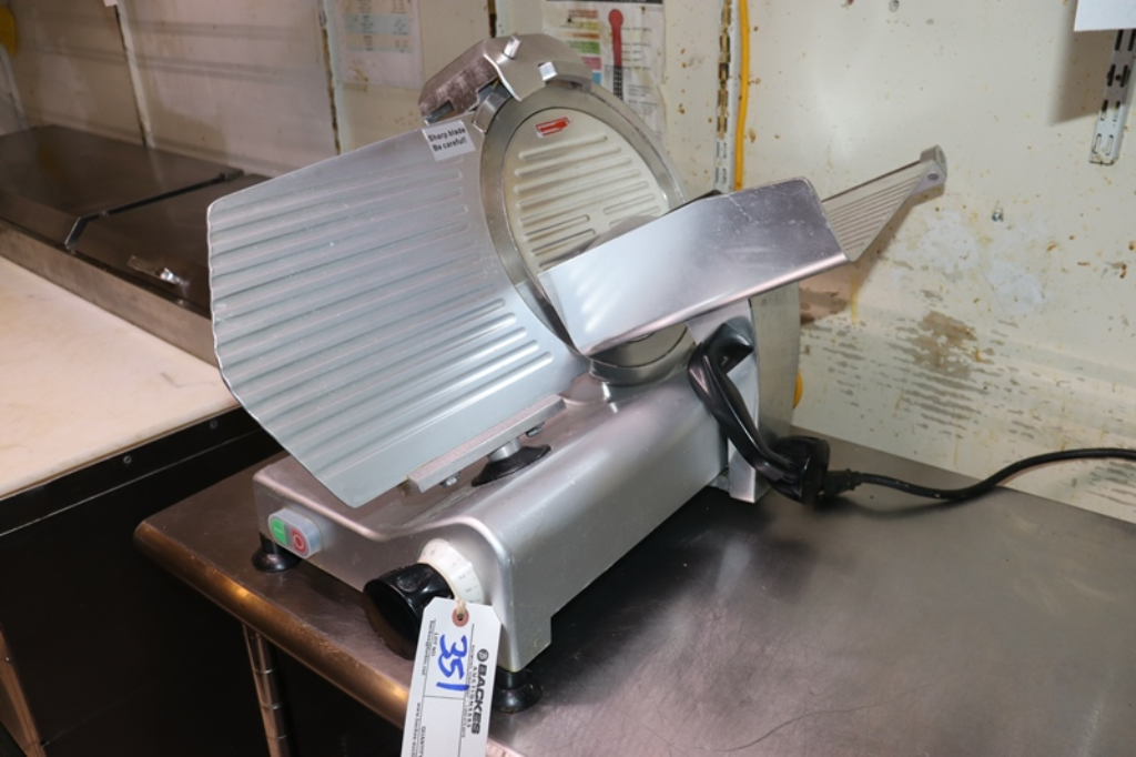 Avantco 13 Automatic Meat Slicer (w/ Manual Option)