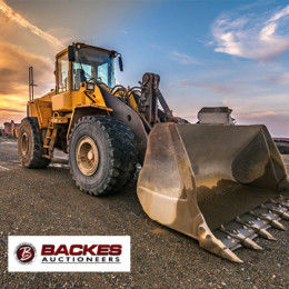 Image for Wide shot of a wheel loader